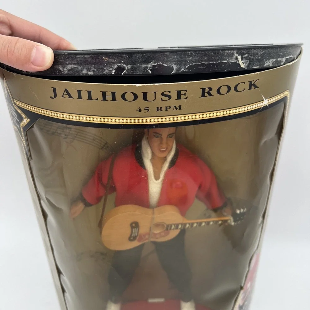 Vintage Elvis Presley Jail House Rock Doll Figurine 12